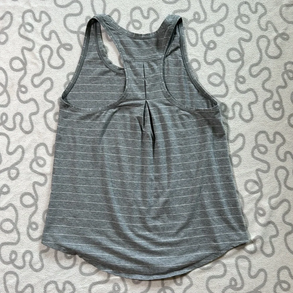 Lululemon Striped Scoop Neck Tank